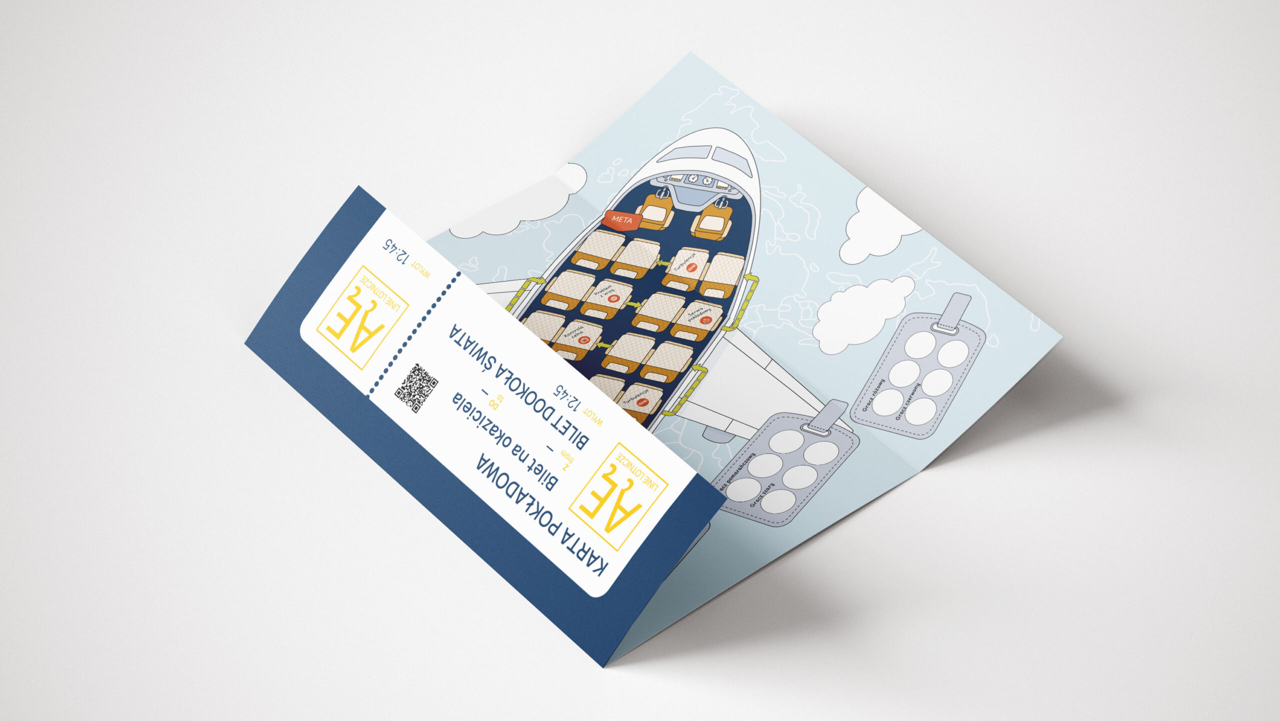 Gra planszowa #ĄĘ z plecakiem - plansza